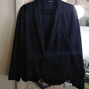 Navy blazer w one button vintage